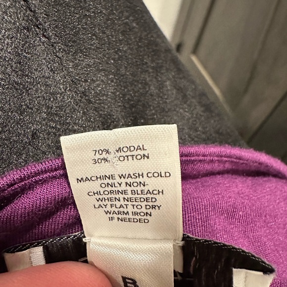 LOFT Vibrant Purple Blouse with Bow Detail - Picture 5 of 5